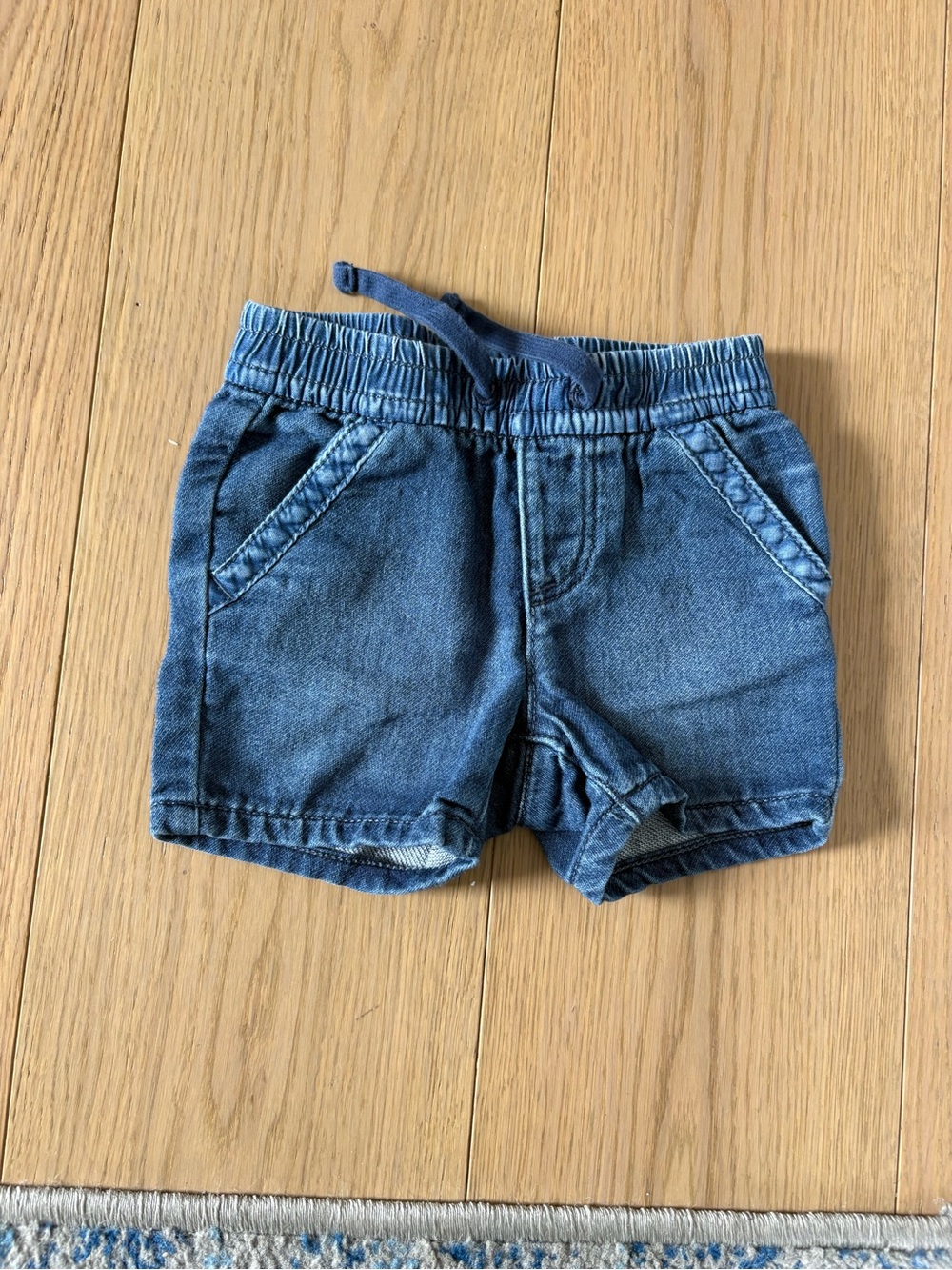 Baby Gap denim shorts - size 3-6 months